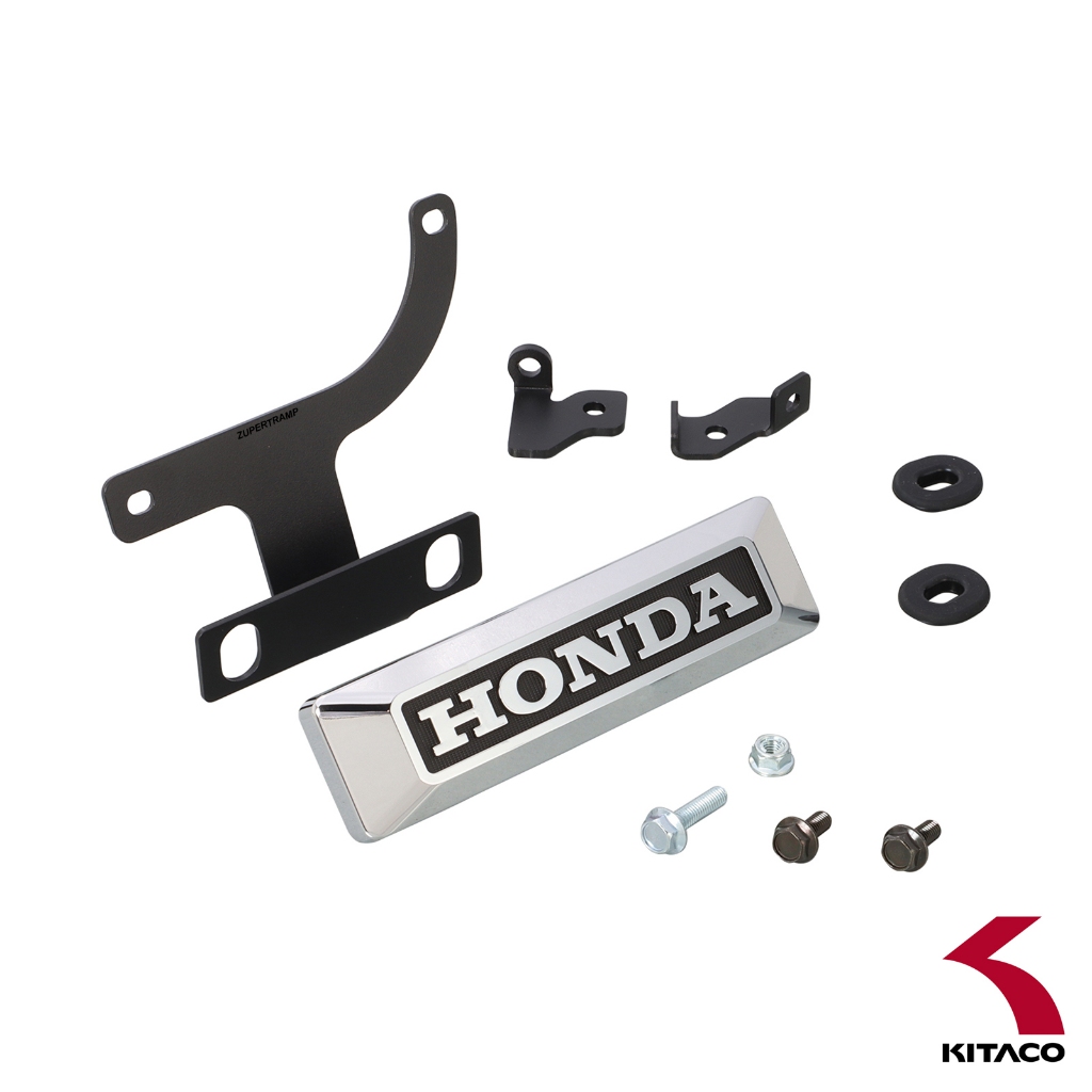 โลโก้แผงคอ KITACO ใส่ Dax125 แท้ ใหม่