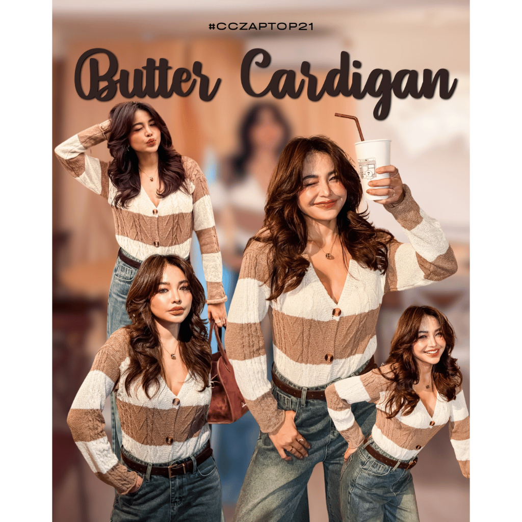 Chuuclothing Butter Cardigan [พร้อมส่ง] เก็บโค้ดหน้ากิจกรรม