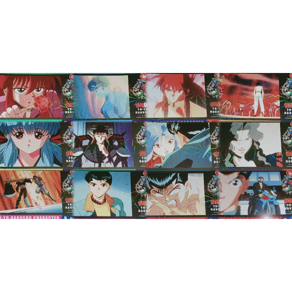 การ์ด YuYu Hakusho  ⟵⁠(⁠o⁠_⁠O⁠)N