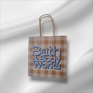 ถุงกระดาษ | Bath & Body Works ขนาดเล็กและขนาดกลาง ลายถุงจะเป…