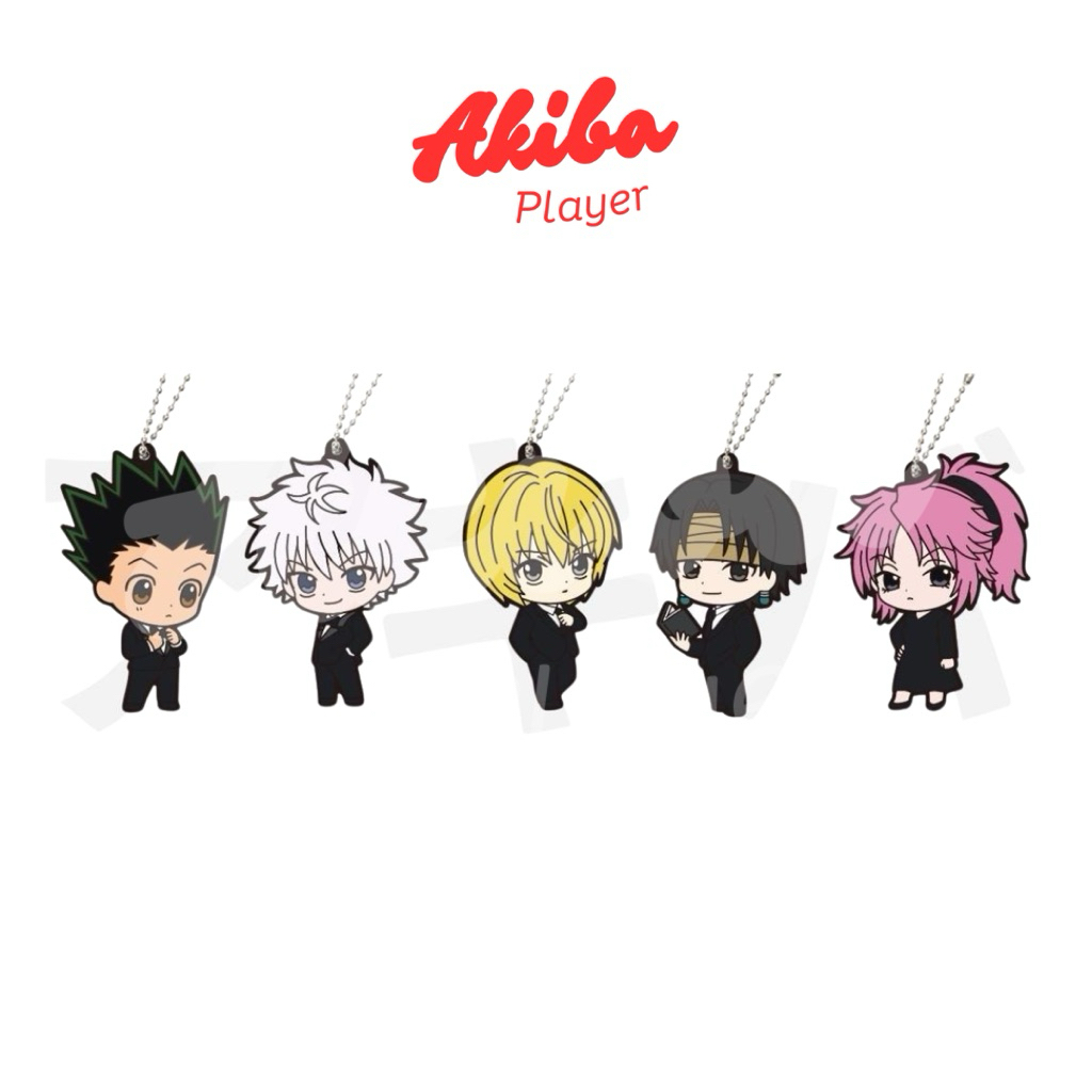 (พร้อมส่งจากไทย) พวงกุญแจ Hunter X Hunter จากตู้กาชาปองฮันเตอร์