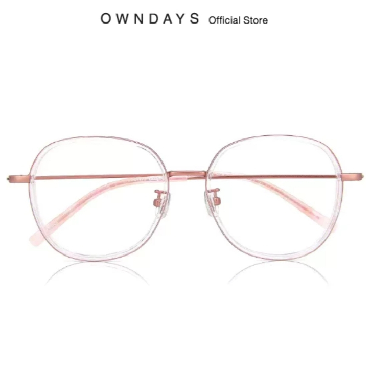 OWNDAYS แว่นตา Lilly Bell รุ่น LB1013 สีชมพู ส่งต่อ กรอบแว่น แท้100%