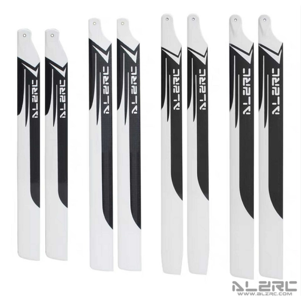 ALZRC-Main Blade Carbon Fiber ขนาด 325/360/370/380/505/560/690mm(ส่งจากกรุงเทพ)