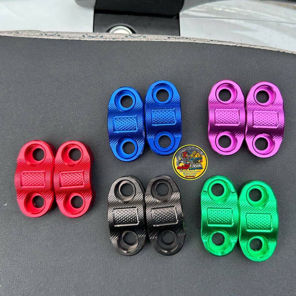 ปะกับแฮนด์PCX ใช้สำหรับแฮนด์เดิม แฮนด์แต่ง แฮนด์มงกุฎ ขนาด 22 มิล ใช้กับรถมอเตอร์ไซค์เช่น MSX ZOOMER