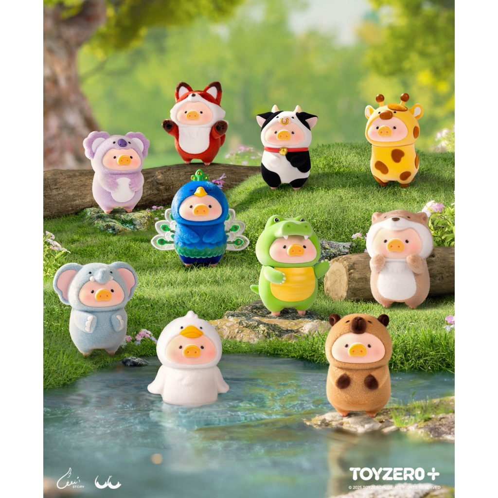 [พร้อมส่งระบุตัว] TOYZERO+ LULU THE PIGGY ANIMAL PARTY น้องหมูลูลูตัวคาปิบาร่า🐾🍒🌈