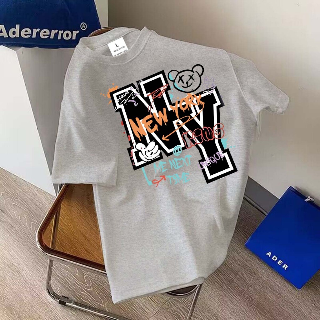 🔥 พร้อมส่ง.BK-1304-SHORT เสื้อยืดแขนสั้น ผ้านิ่มๆนุ่มใส่สบาย ใส่ได้ทั้ง ญ/ช ลายมาใหม่เยอะมาก