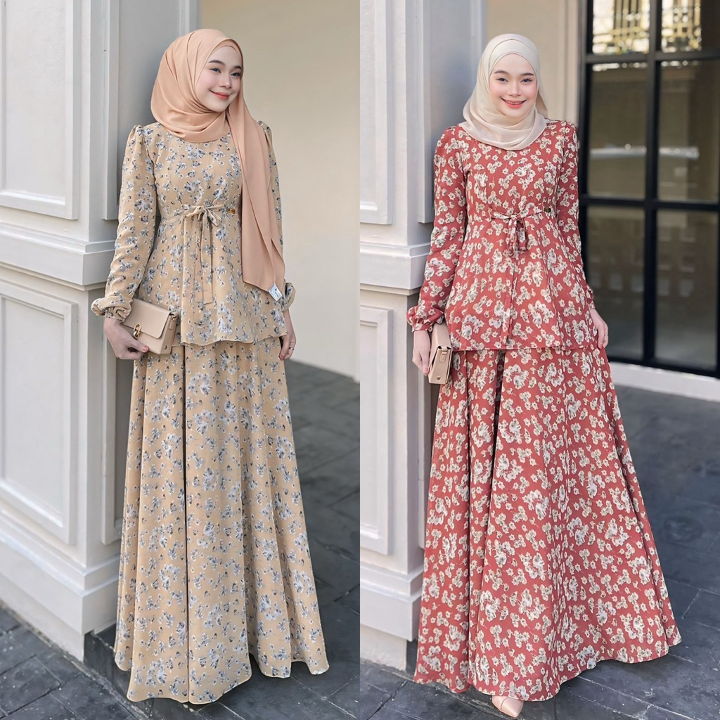 Minisetsyafiqaผ้าชีฟองเนื้อพรีเมี่ยม