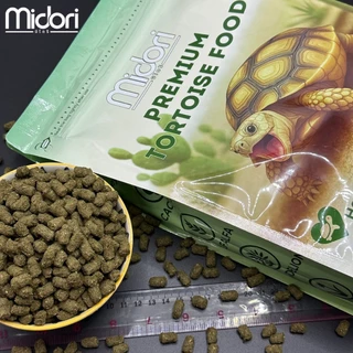 อาหารเต่าบก สูตรกระบองเพชร Midori Zoo Premium Tortoise Food อาหารเต่าบกมิโดริ อาหารเต่าซูคาต้า เต่าบกทุกสายพันธุ์
