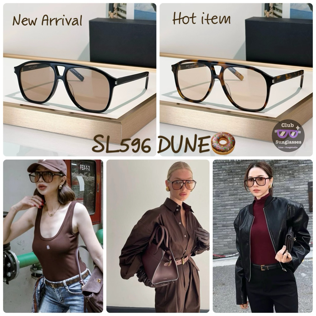 กรอบแว่น&แว่นกันแดดแฟชั่น SL815 ,SL596, SL545 ยิ ป แซ ง premium Top Q พร้อมส่ง