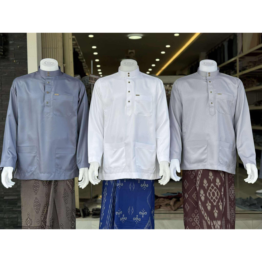 เสื้อบลางอชาย เสื้อ3กระเป๋าแขนปล่อยผ้าพัลมา