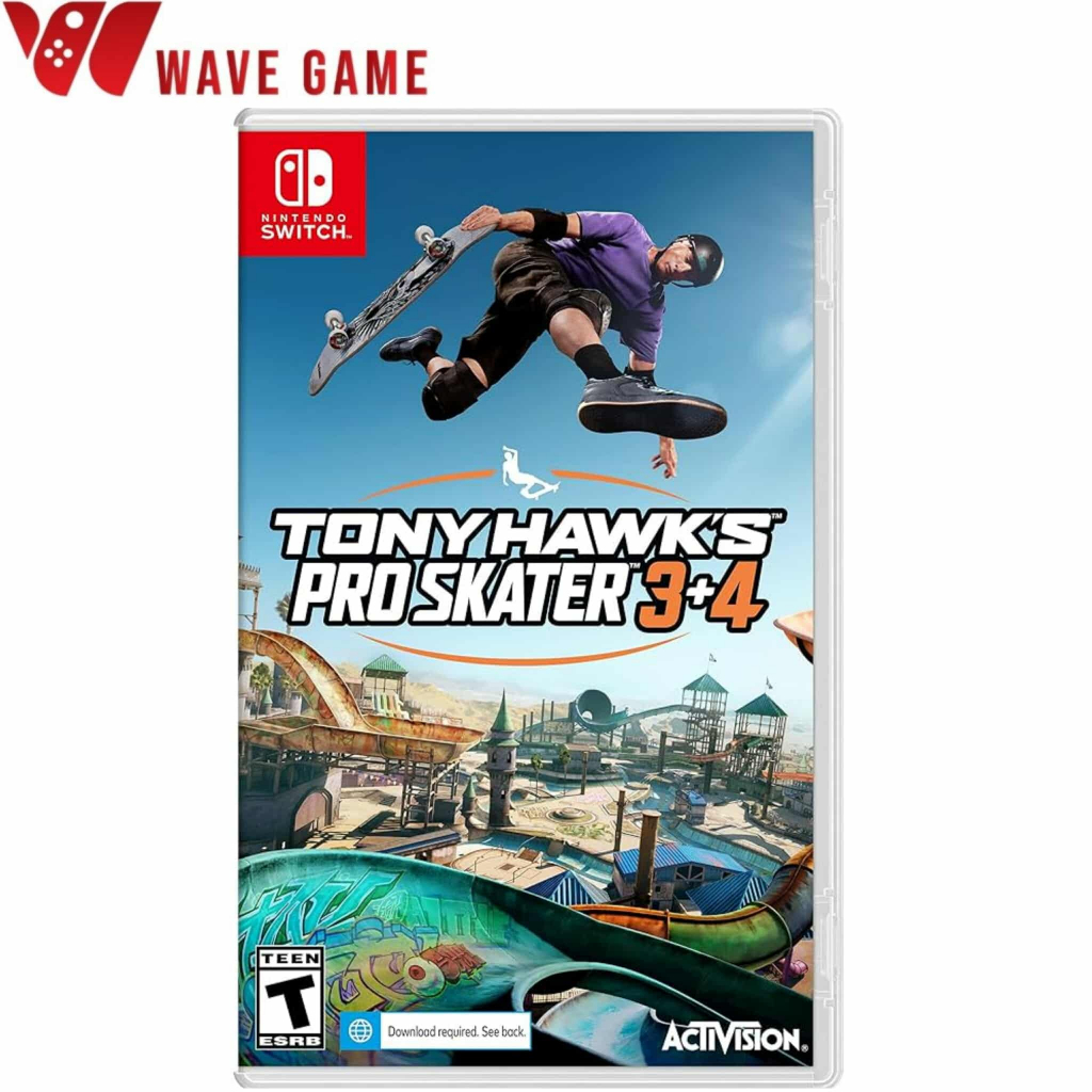 nintendo switch tony hawks pro skater 3+4 ( english )