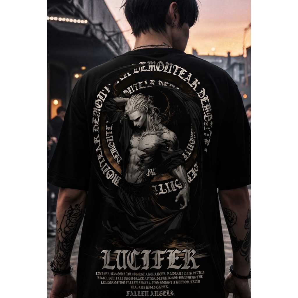 เสื้อ DemonTear " Fallen of Lucifer "
