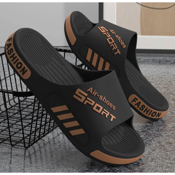 รองเท้าสปอร์ตผู้ชายมาใหม่ รองเท้าแตะ พื้นนิ่มไม่เจ็บเท้า[ส่งเร็วพิเศษ!](ขายดี)