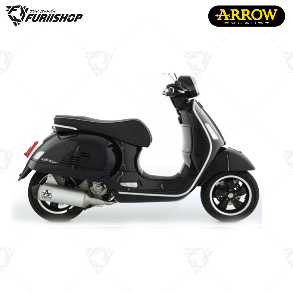 ท่อสูตร/ท่อแต่ง/ท่อไอเสีย Arrow Aluminium euro5 New logo : for GTS/GTV300 2023