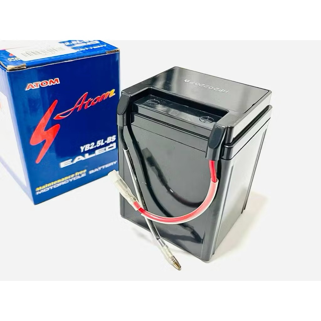 แบตเตอรี่ Atom Nova Tena YB2.5L-BS EALEQ แบตแห้งพร้อมใช้งาน