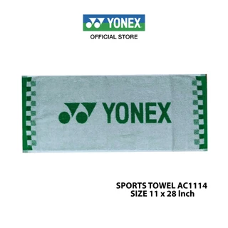 YONEX SPORTS TOWEL AC1114 ผ้าขนหนู คอตตอน 100 % สำหรับดูดซับเหงื่อ หลังออกกำลังกาย