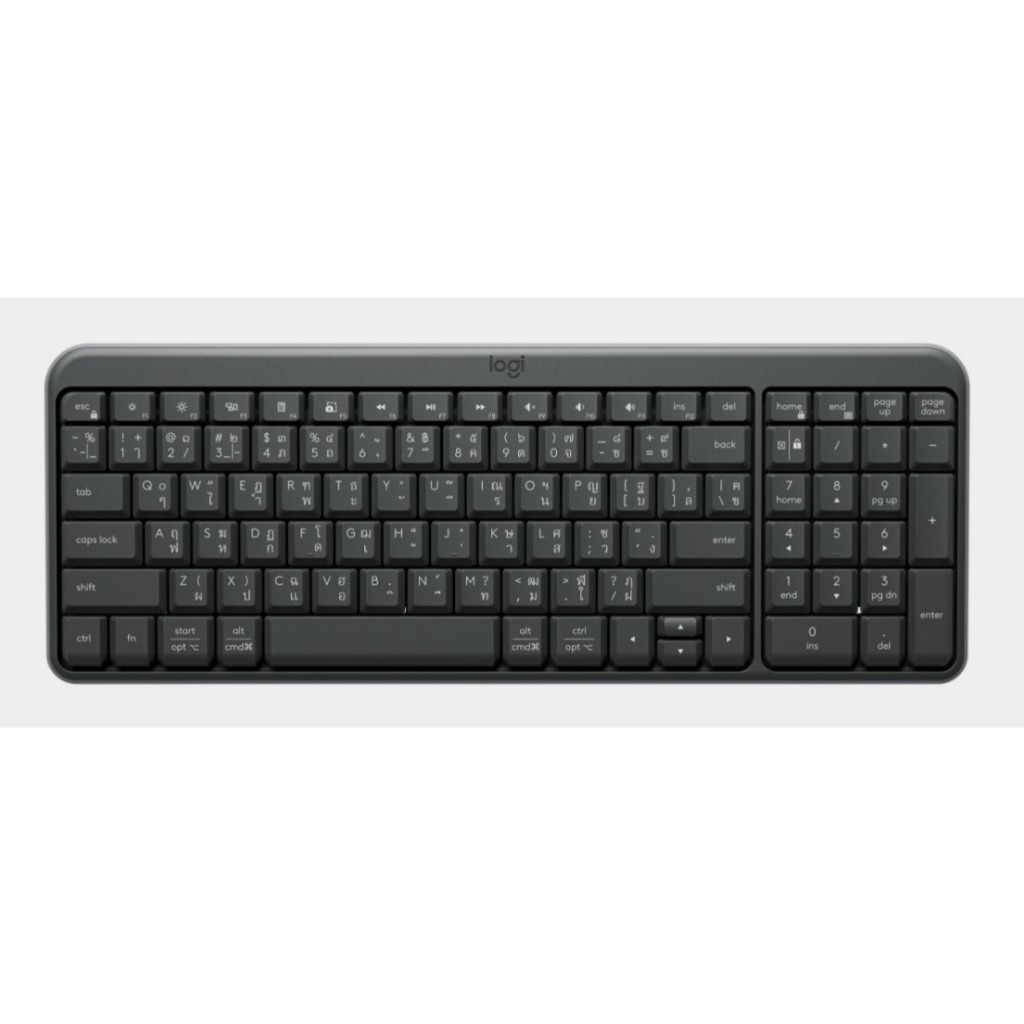 LOGITECH K250 COMPACT WIRELESS KEYBOARD - GRAPHITE(IP7-001294)