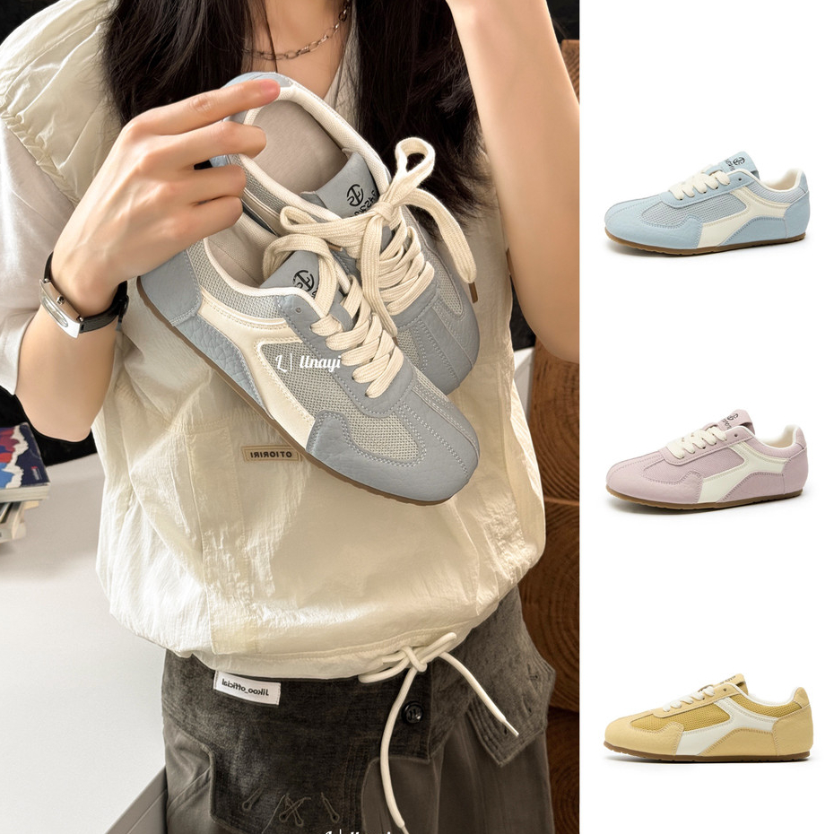 New ！ปลอบโยน รองเท้ากีฬาผู้หญิงทันสมัย รองเท้าลำลองนักเรียน น้ำหนักเบาและสวมใส่สบาย สไตล์เกาหลี