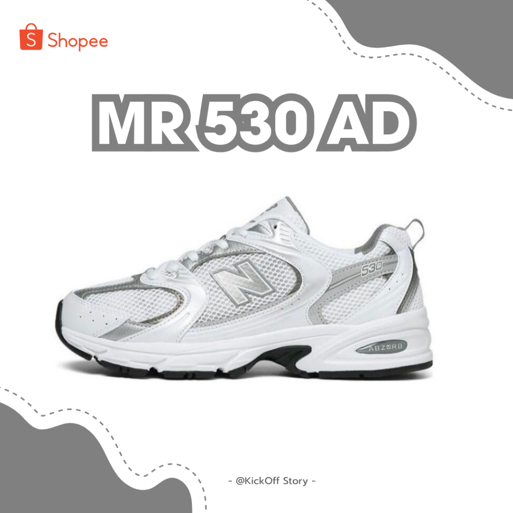 New Balance 530 NB MR530AD รองเท้าผ้าใบสำหรับผู้ชาย และผู้หญิง