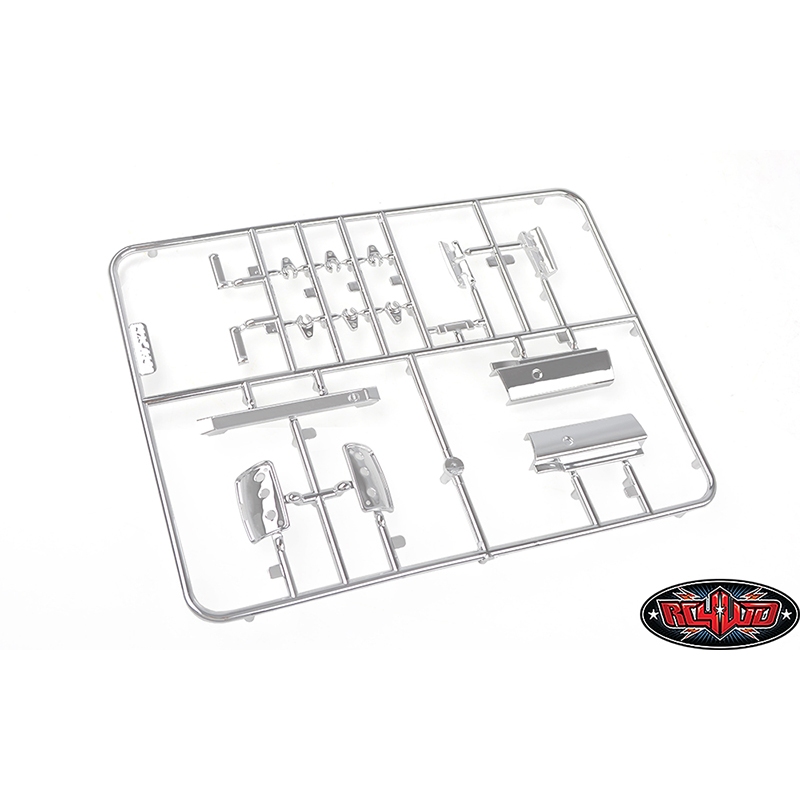 .ชุดแต่งบอดี้แข็ง Z-B0193 : RC4WD 1985 TOYOTA 4RUNNER CHROME PARTS