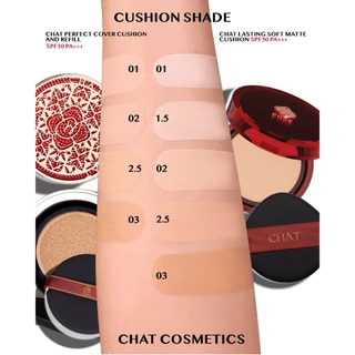 CHAT Lasting Soft Matte Cushion SPF50PA+++ 14g. คุชชั่น ซอฟท์ แมท ฉัตร คูชั่น AI
