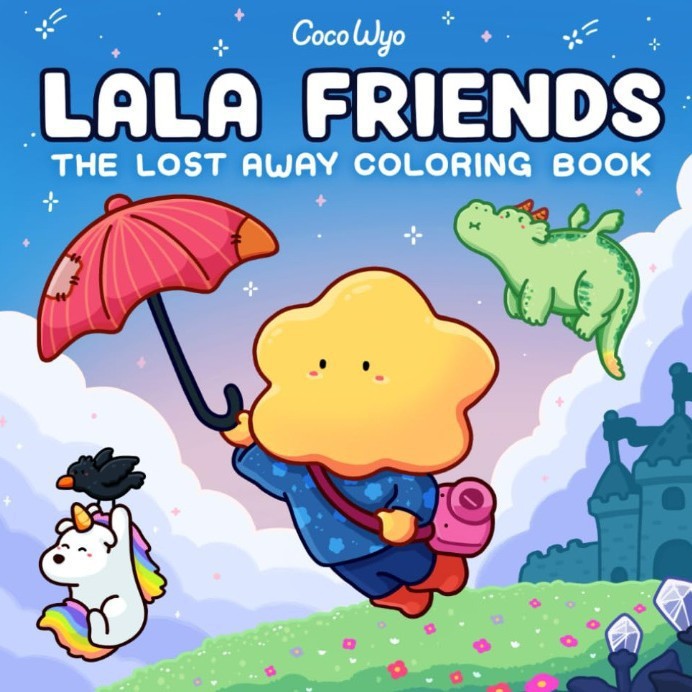 (พร้อมส่งจากเชียงใหม่🇹🇭) สมุดระบายสี coloring books น่ารักๆ so cute #3