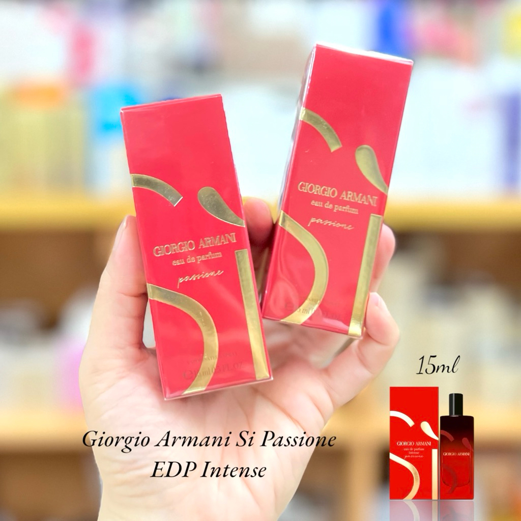 (📍ขนาดพกพา 15ML หอมหวานแซ่บฟาด 🔥) GIORGIO ARMANI SÌ PASSIONE EDP INTENSE