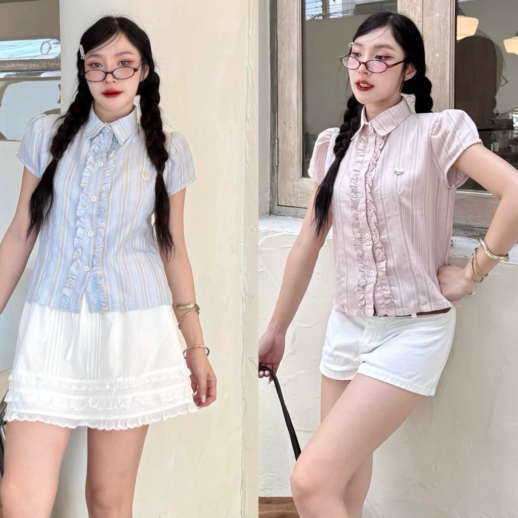 เสื้อผ้าแฟชั่นน่ารักๆงานป้ายcookies bear🍒🎀💟⚡️