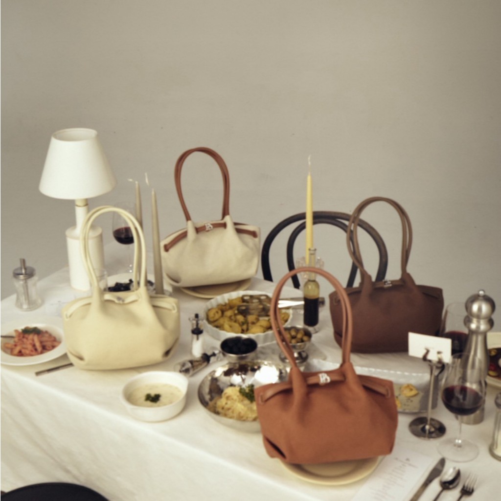 Polarboll – RAVIOLI กระเป๋าสะพายข้างหนัง SUEDE/CANVAS