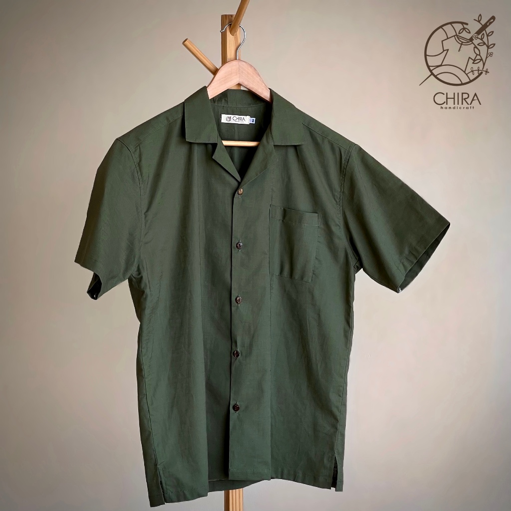 เสื้อเชิ้ตฮาวาย (งานตัดเย็บมือ)