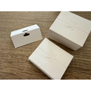 หัวกระดาษสีขาวมินิมอล ขนาด 5.5cmx6.5cm แพ็ค100 ชิ้น