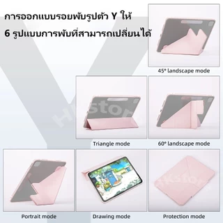 เคสไอแพด for iPad Air M4 M3 รุ่น 11นิ้ว Pro11 Air5/Air4 iPad A16 Gen 11th/10th แกนY ถอดปกได้ เคสแม่เหล็กสำหรับ iPad Gen9