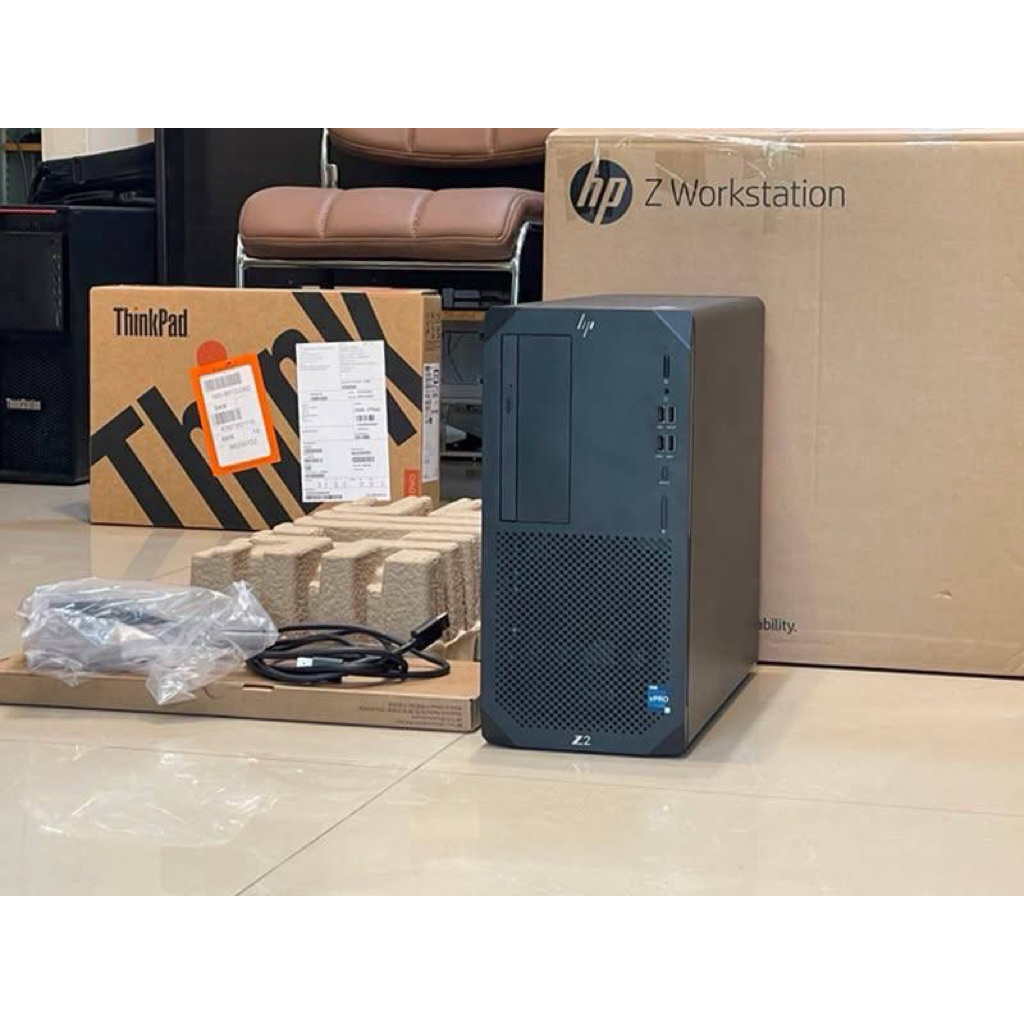 HP WorkStation Z2 G9 i7-14700 vPro Enterprise SSD M2 512GB RAM64GB Quadro RTX A2000(12GB DDR6) สำหรั
