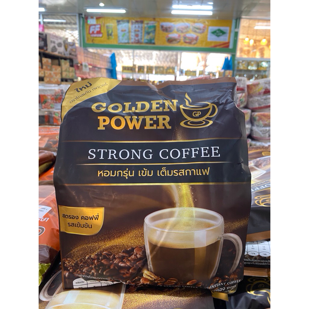 Golden Power กาแฟ สำเร็จรูป 3in1 กาแฟอินโด