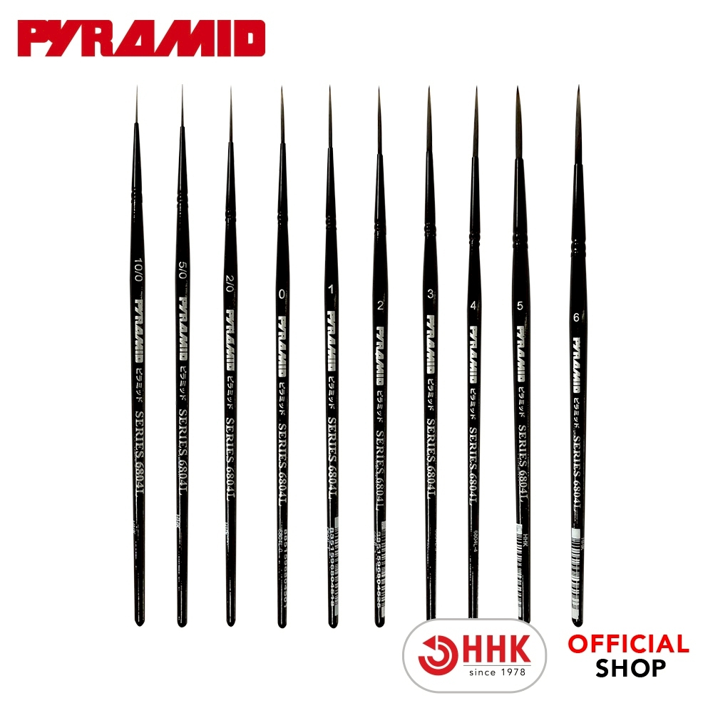 Pyramid พู่กันไลเนอร์ MONGLON 6804L