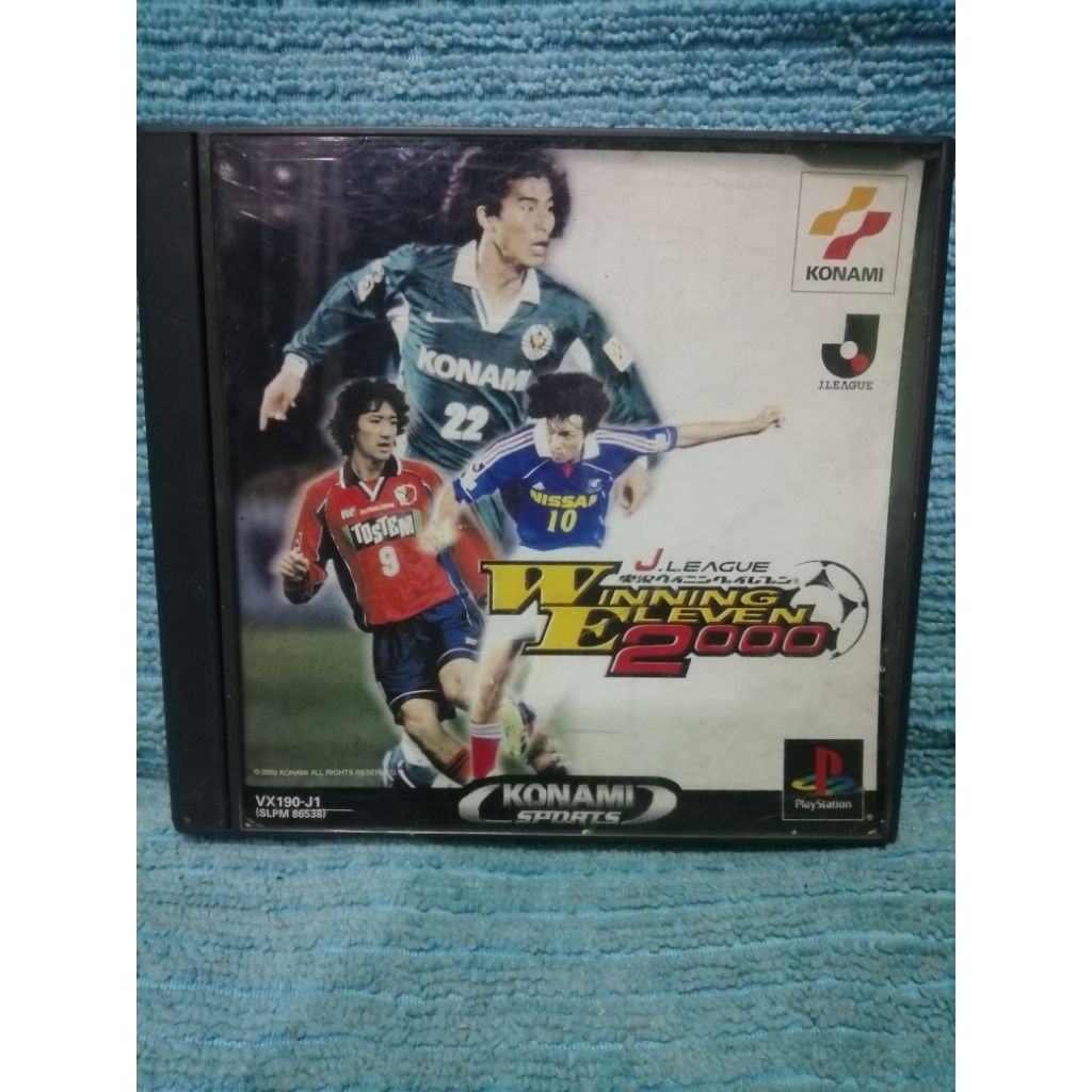 J League​ Winning​ Eleven​ 2000​ แผ่น​แท้​โซน​ญี่ปุ่น​ [PS1]​