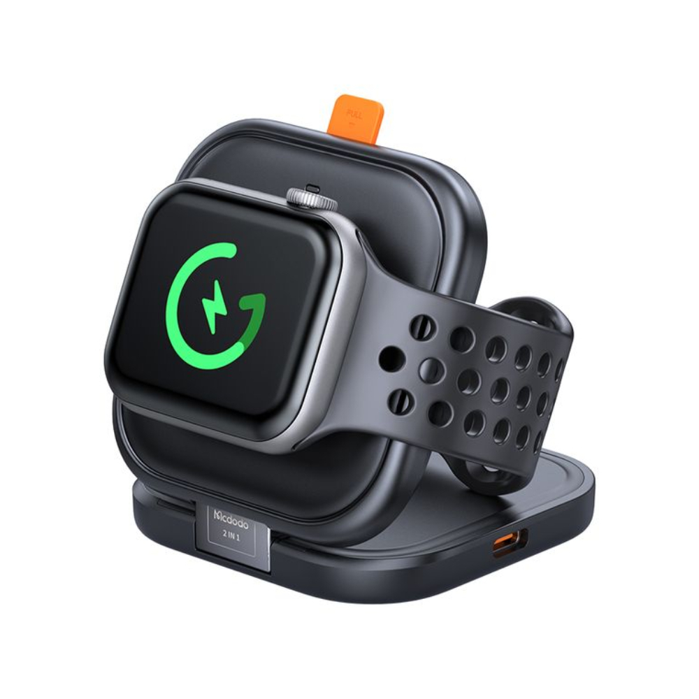 ที่ชาร์จไร้สาย Mcdodo True 2 in 1 Wireless Charging Foldable Station 15W by Banana IT - รูปที่ 4