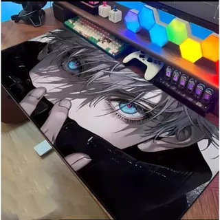 Mouse pad แผ่นรองเมาส์ ขนาดใหญ่ 80x30x3 ซม. ลายการ์ตูน สำหรับเกมเมอร์ วัสดุคุณภาพสูง