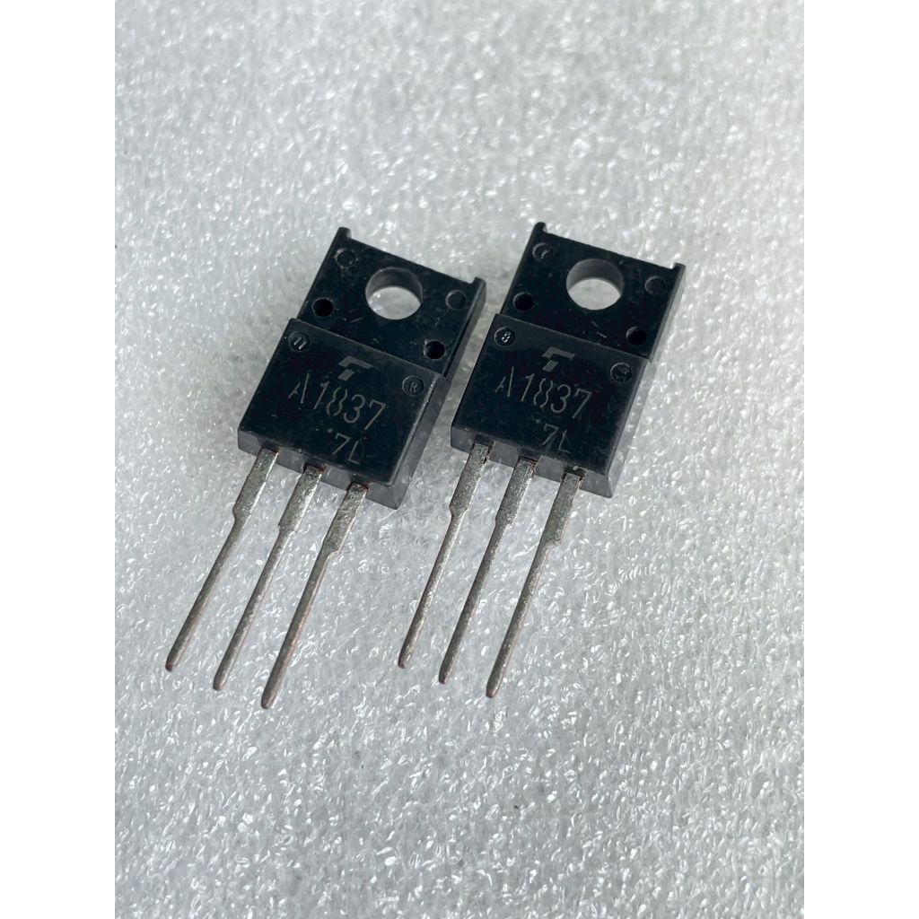 (แพ็ค1ตัว) A1837 2SA1837 แบรนด์ TOSHIBA TO-220 Transistor Silicon PNP 1A 230V a1837 2sa1837 ทรานซิสเ