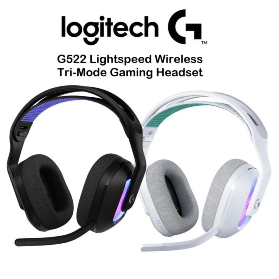⚡️หูฟังเกมมิ่งไร้สาย⚡️Logitech G522 Lightspeed Wireless Gaming Headset พร้อมไฟ LIGHTSYNC RGB
