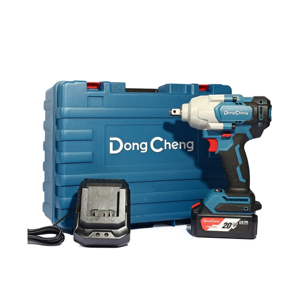 DONG CHENG บล็อกไฟฟ้ากระแทกไร้สาย 1/2 นิ้ว 20 โวลต์ รุ่น DCPB698 (TYPE DM) ครบชุด / DCPB698 (TYPE Z)