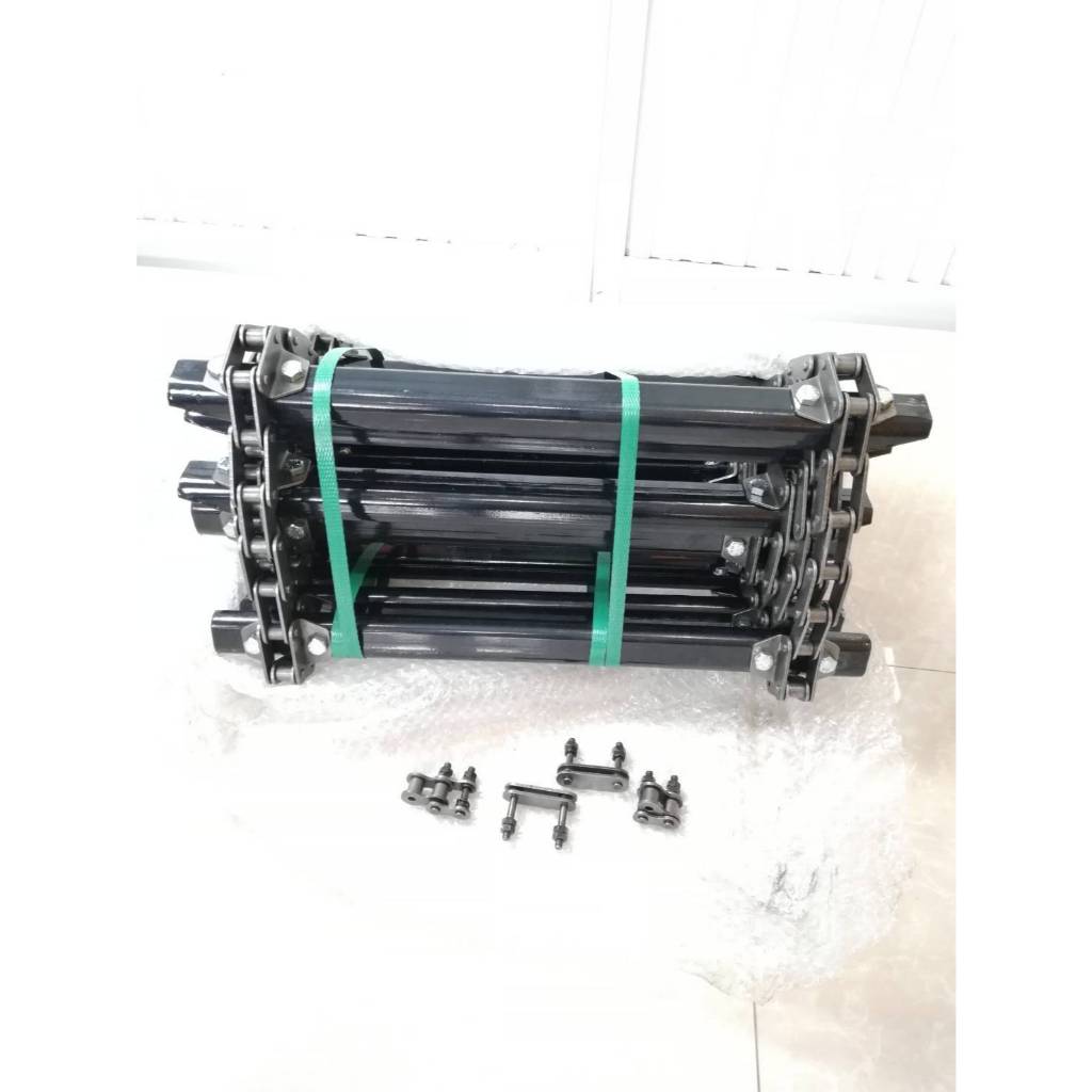 ชุดโซ่ป้อนลำเลียง DC60​,DC68​,DC70 มาพร้อมขั้นบันได+ข้อต่อโซ่ โซ่70L ใช้กับรถเกี่ยวข้าวรุ่น DC60​,DC