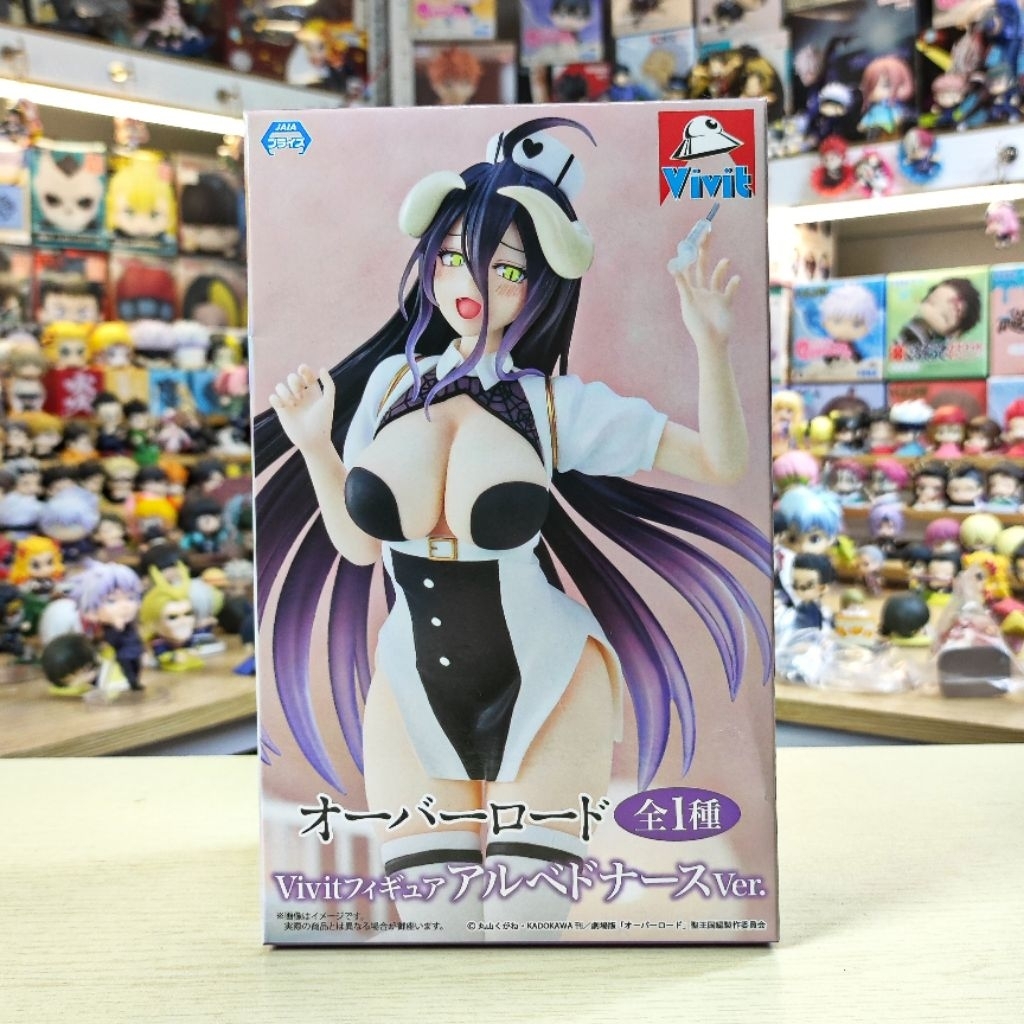 ✨ฟิกเกอร์ Albedo"OVERLORD - Vivit figure - Albedo (Nurse Ver.)" ลิขสิทธิ์แท้🇯🇵