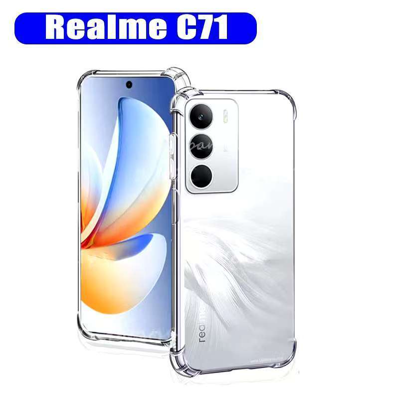 Realme C71ตรงรุ่น(ส่งในไทย)เคสTPUใสกันกระแทกแบบคลุมกล้องrealme C71/realme P3 5G/realme P3 Ultra 5G/r