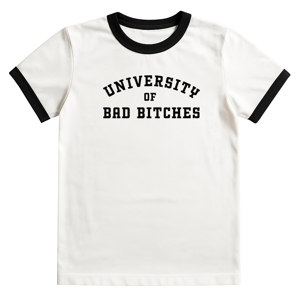 BadbtchUni Ringer Tee เสื้อยืดกุ๊นแขน/ Ringer tee