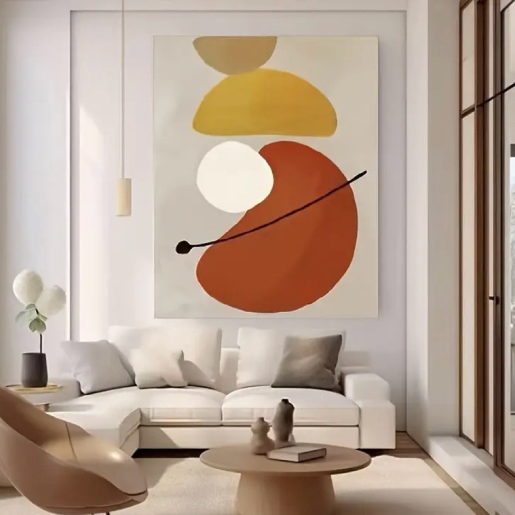 ภาพตกแต่งผนัง Abstract wall art canvas