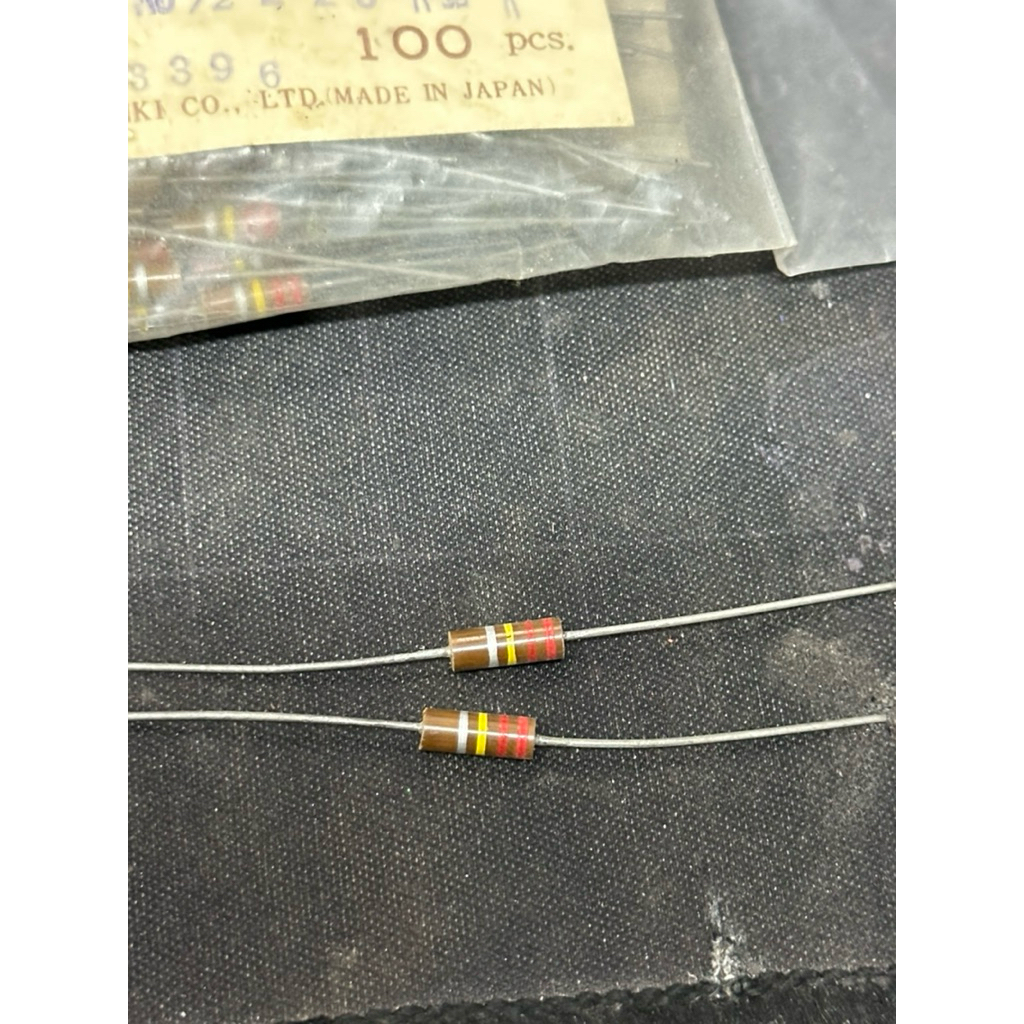 Resistor 220k 1/2w  Made in japan