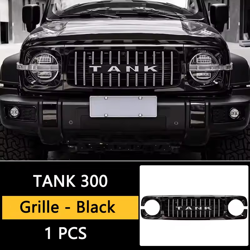 กระจังหน้าสำหรับ GWM Tank 300 จีดับบลิวเอ็ม แทงค์300 แทงค์สามร้อย กระจังหน้ารังผึ้งแบบออฟโรด TANK30