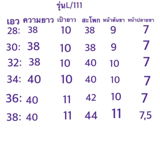 กางเกงรุ่นใหม่เนื้อผ้ายืดหยุ่น​ทรงจากระบอกเล็ก​