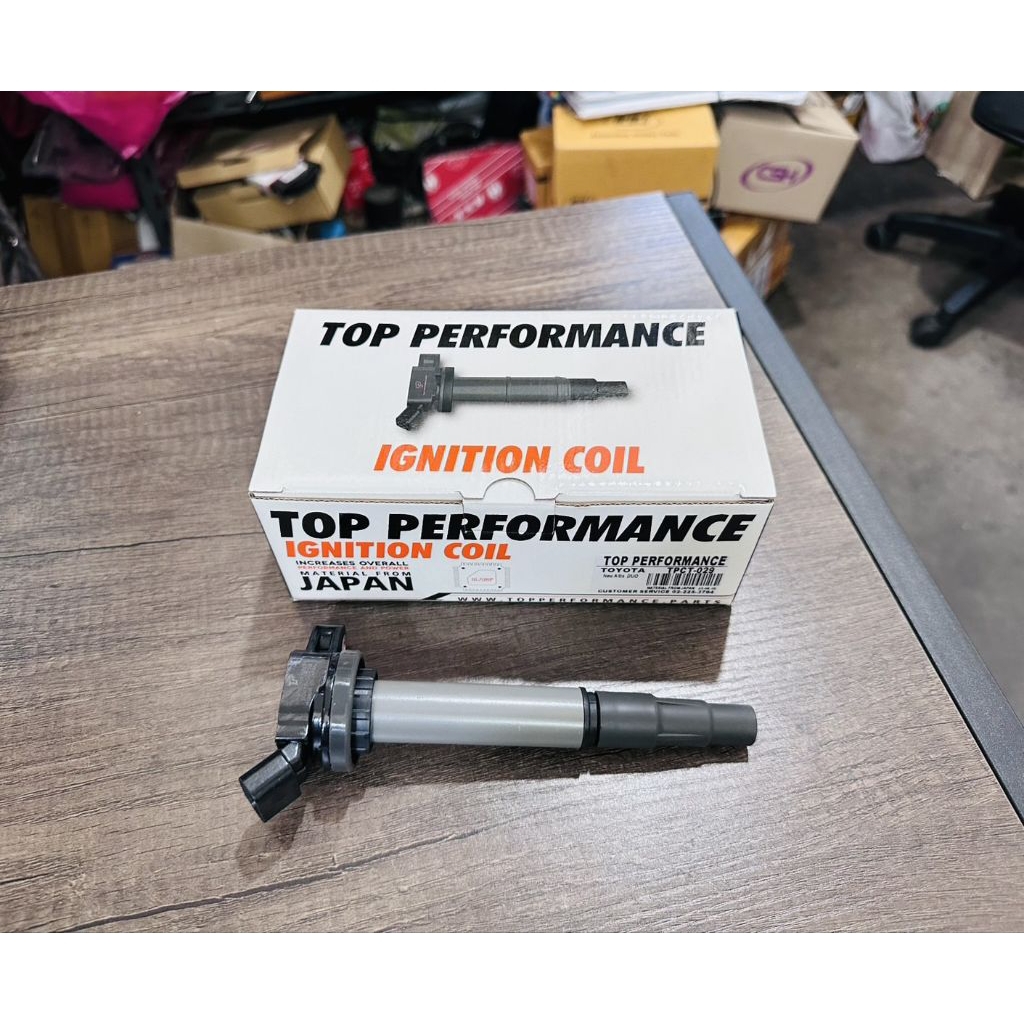 TOP PERFORMANCE คอยล์หัวเทียน (TPCT-029) โตโยต้าอัลติสดูโอ้ 2010-2018 ALTIS 2010-2018 1ZR/2ZR/3ZR, PRIUS, CH-R
